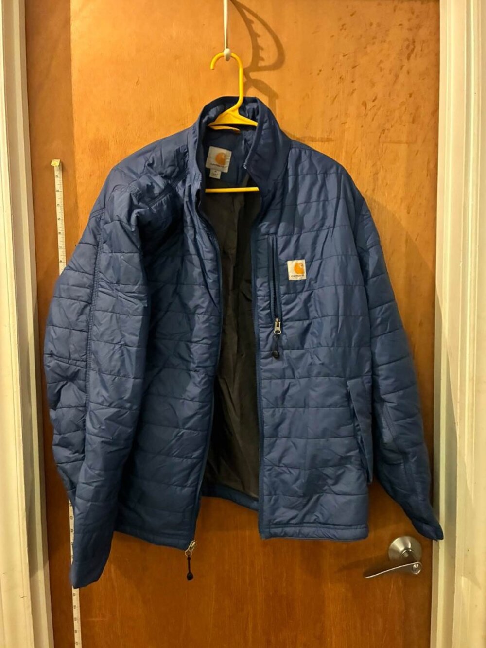Size M - Carhartt - Blue Long Sleeve Carhartt Coat